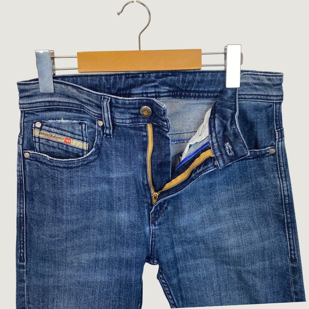 Vintage Diesel Industries Blue Slim Fit Jeans 30x28 Made in Italy